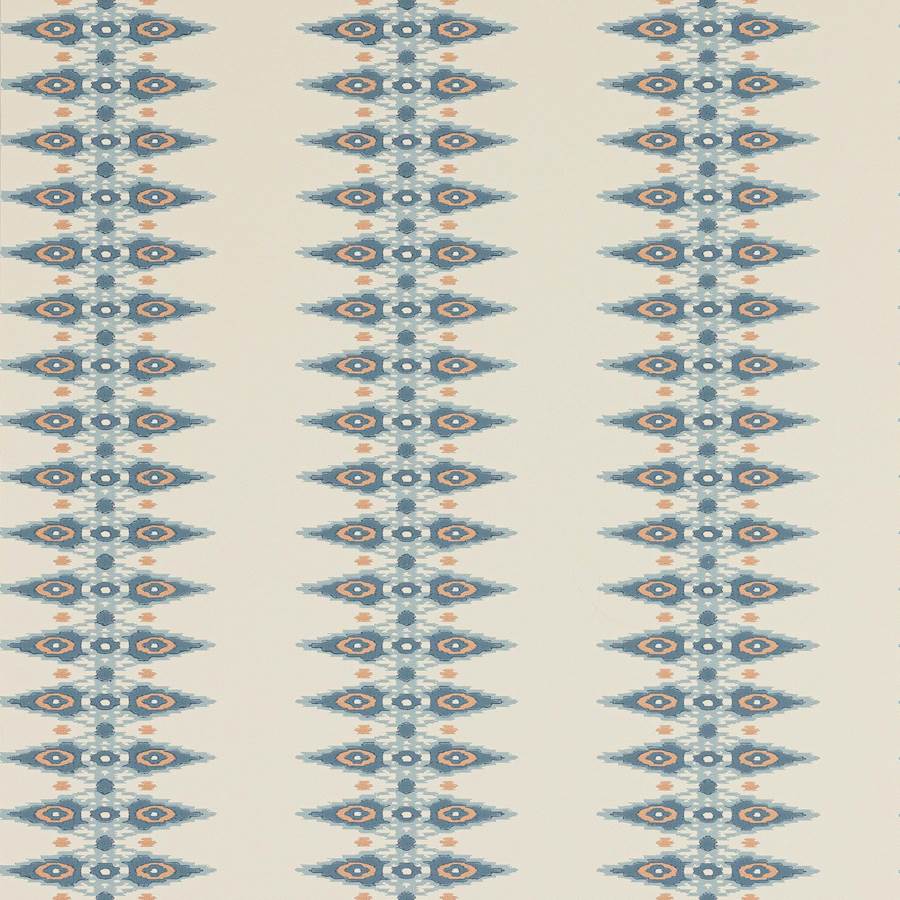 Priya Stripe Blue — Jane Churchill behang