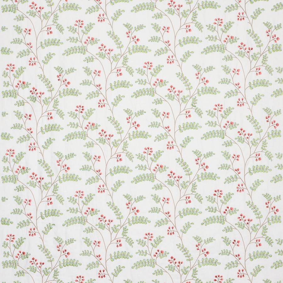 Delphine Red/Green — Jane Churchill -kangas