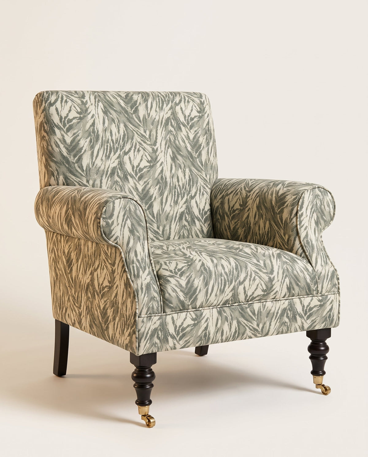 Jio Oxford fauteuil bekleed met Tiger Tiger White