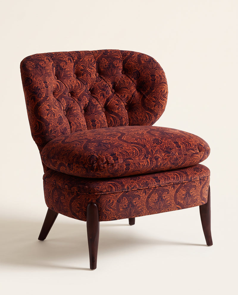 Indian Flock Velvet -kangas | Morris & Co