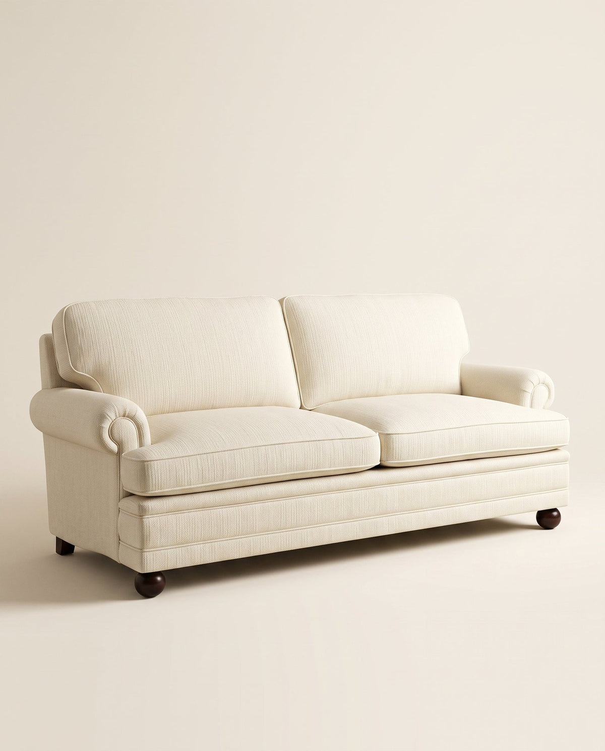 Jio Sofiero Sofa 3-Seater upholstered in Cabris Neige