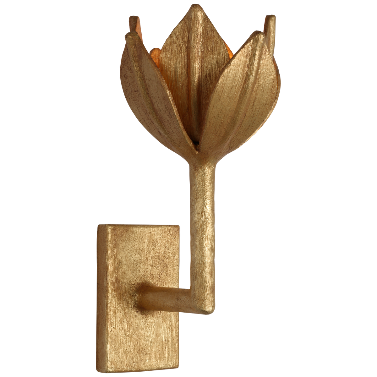 Alberto Wandleuchte Small – Antique Gold Leaf