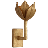 Alberto Wandleuchte Small – Antique Gold Leaf