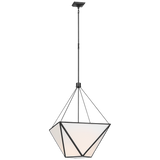 Lorino Lantern – Bronze With White Glass