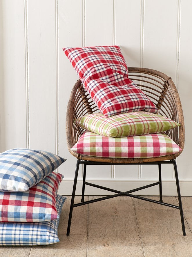 Kali Check room setting — Jane Churchill fabric