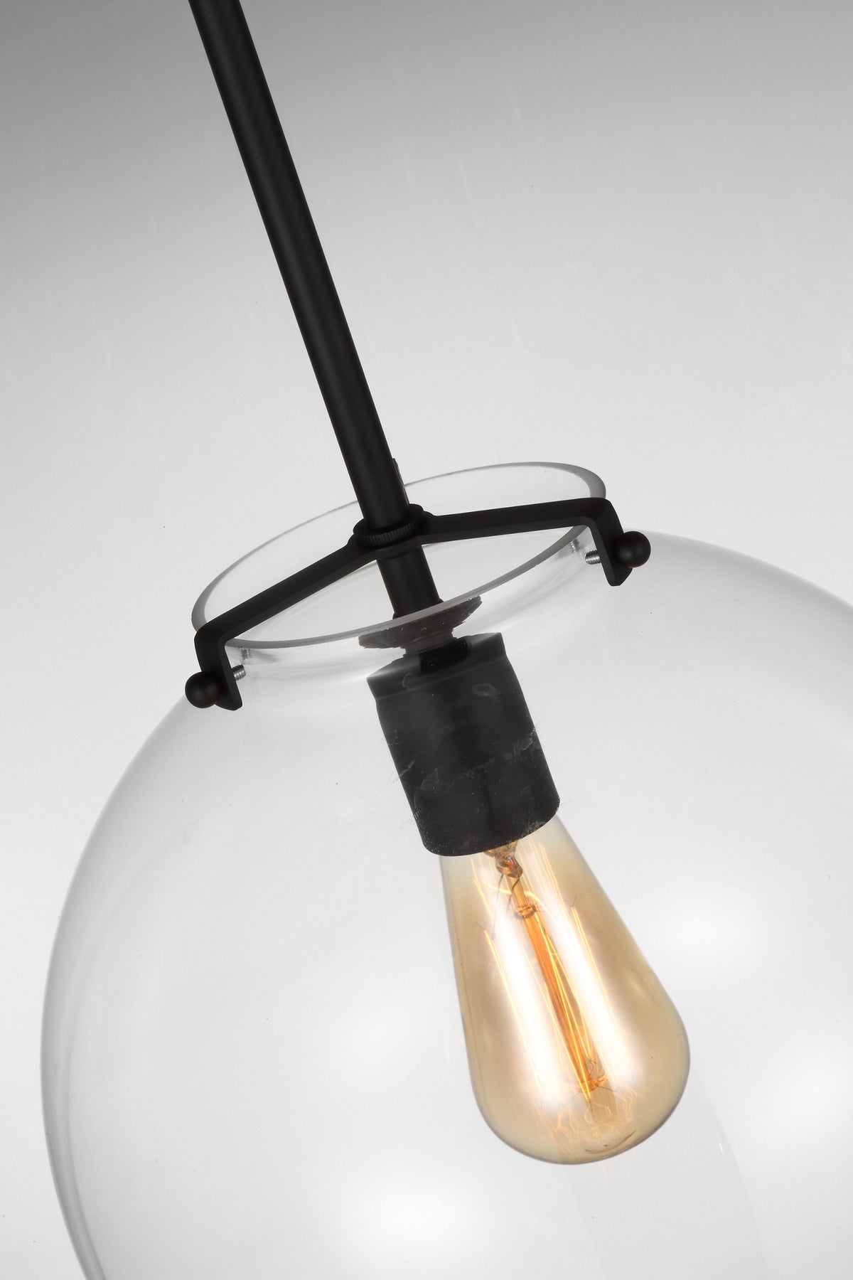 Kate One Light Sphere Pendant detail