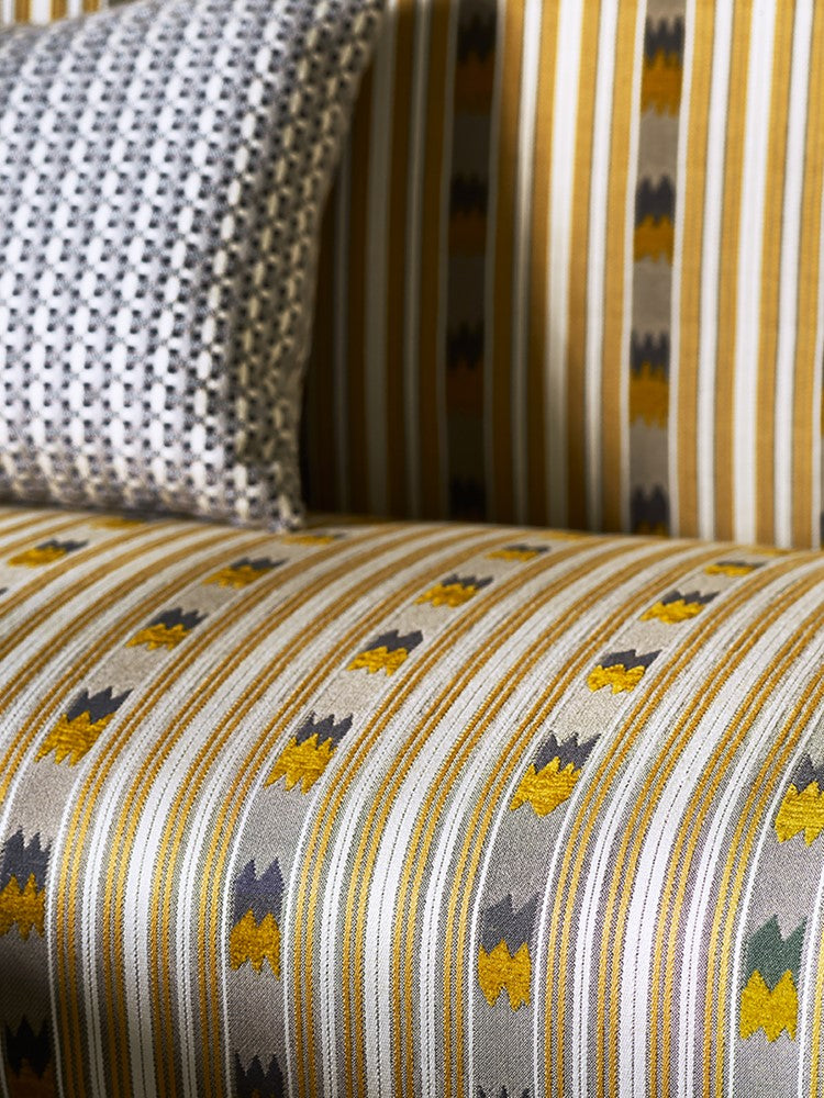 Kendra Stripe room setting — Jane Churchill fabric