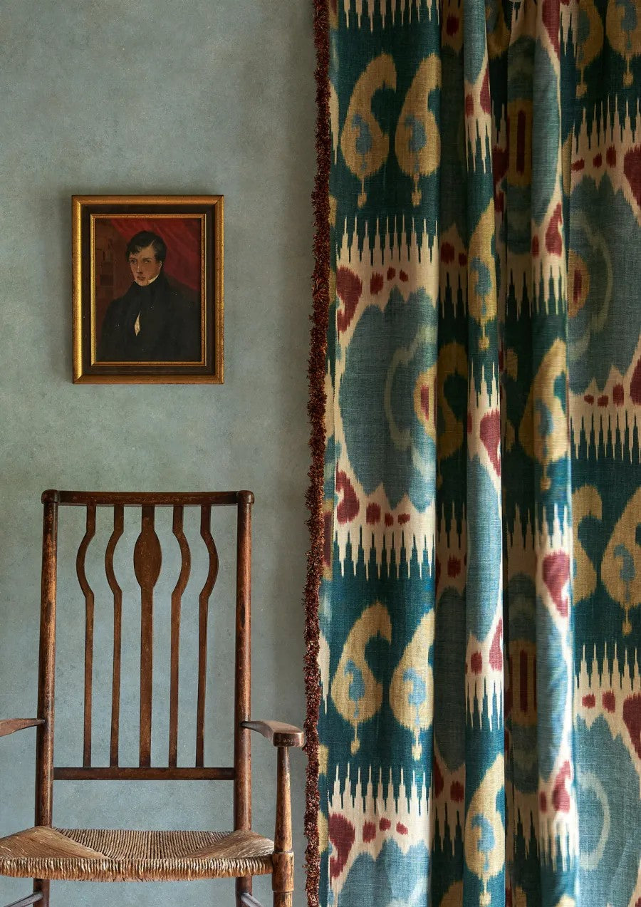 Kimono Cayenne Blue — Lewis & Wood tyg
