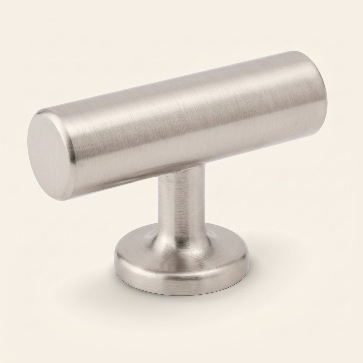 Kingsheath T-bar Handtag — Hand-borstad nickel - HBN