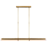 Precision-kattovalaisin – Antique-Burnished Brass With White Glass