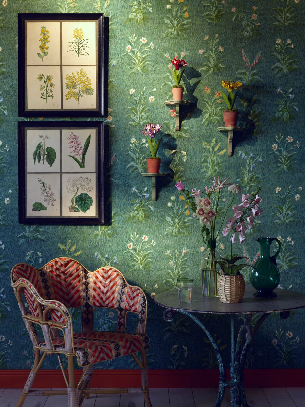 L’Herbier du Jardin miljöbild — Pierre Frey tapet