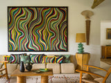 Lagon room setting — Pierre Frey fabric