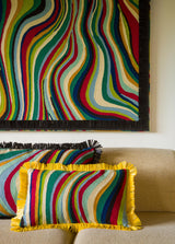 Lagon room setting — Pierre Frey fabric