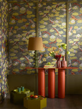 Le Bassin aux Nenuphars room setting — Pierre Frey wallpaper
