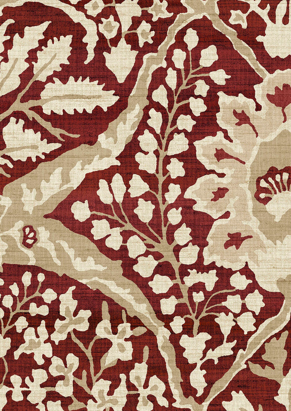 Alhambra 100 Garnet — Lewis & Wood Tapete
