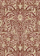 Alhambra 100 Garnet – volle Breite — Lewis & Wood Tapete