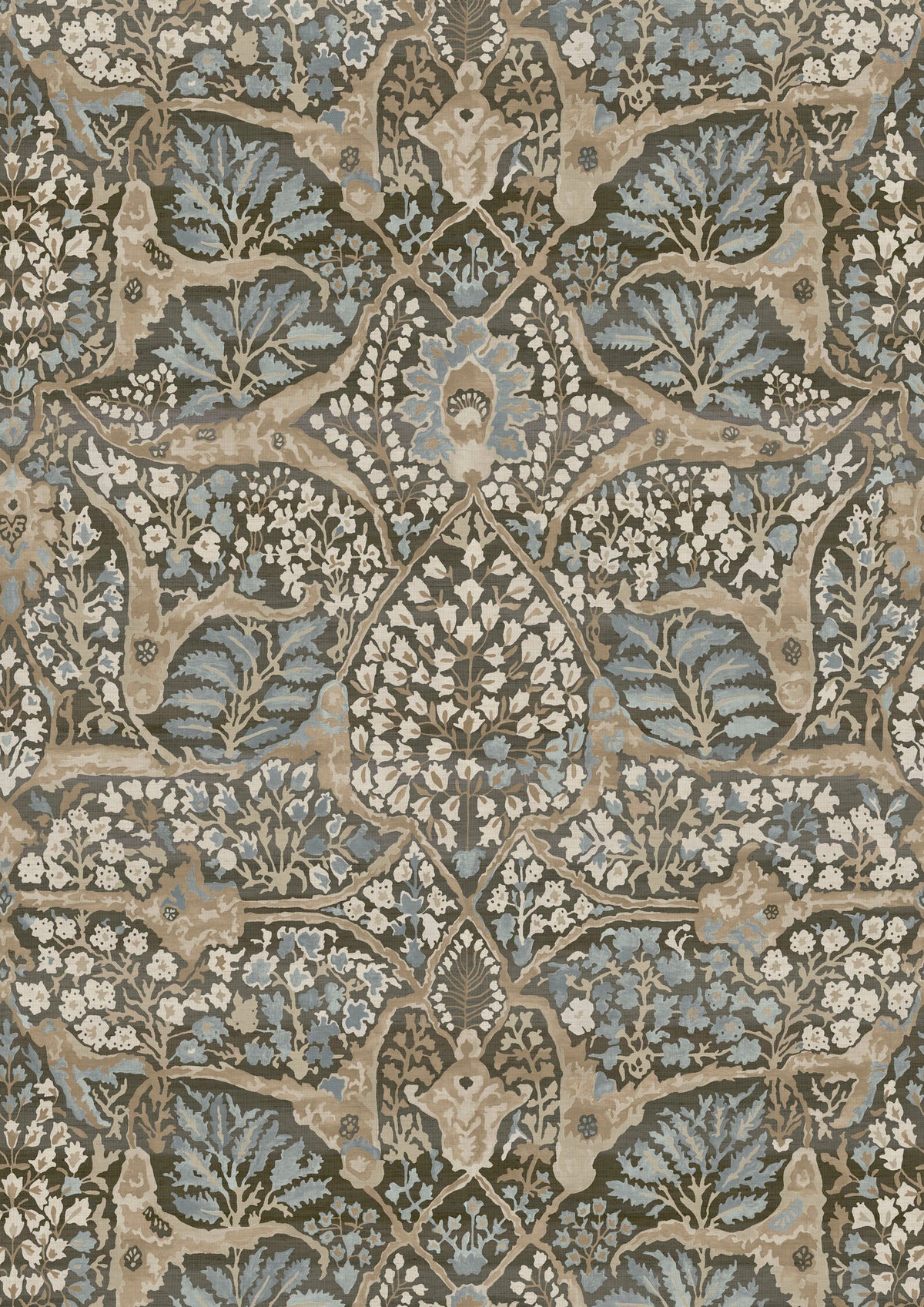 Alhambra 100 Persian – volle Breite — Lewis & Wood Tapete