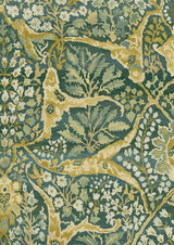 Alhambra 100 Verdure – Nahaufnahme — Lewis & Wood Tapete