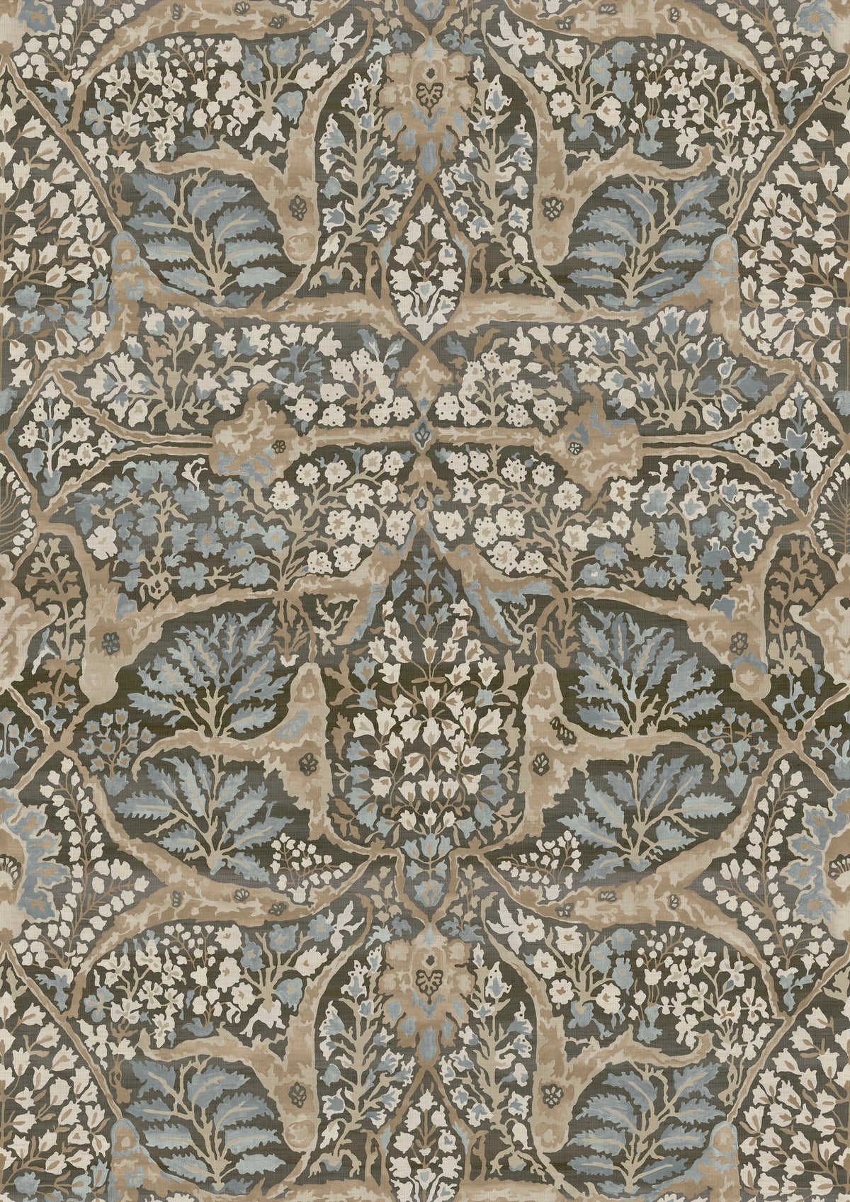 Alhambra Persian – närbild — Lewis & Wood tyg