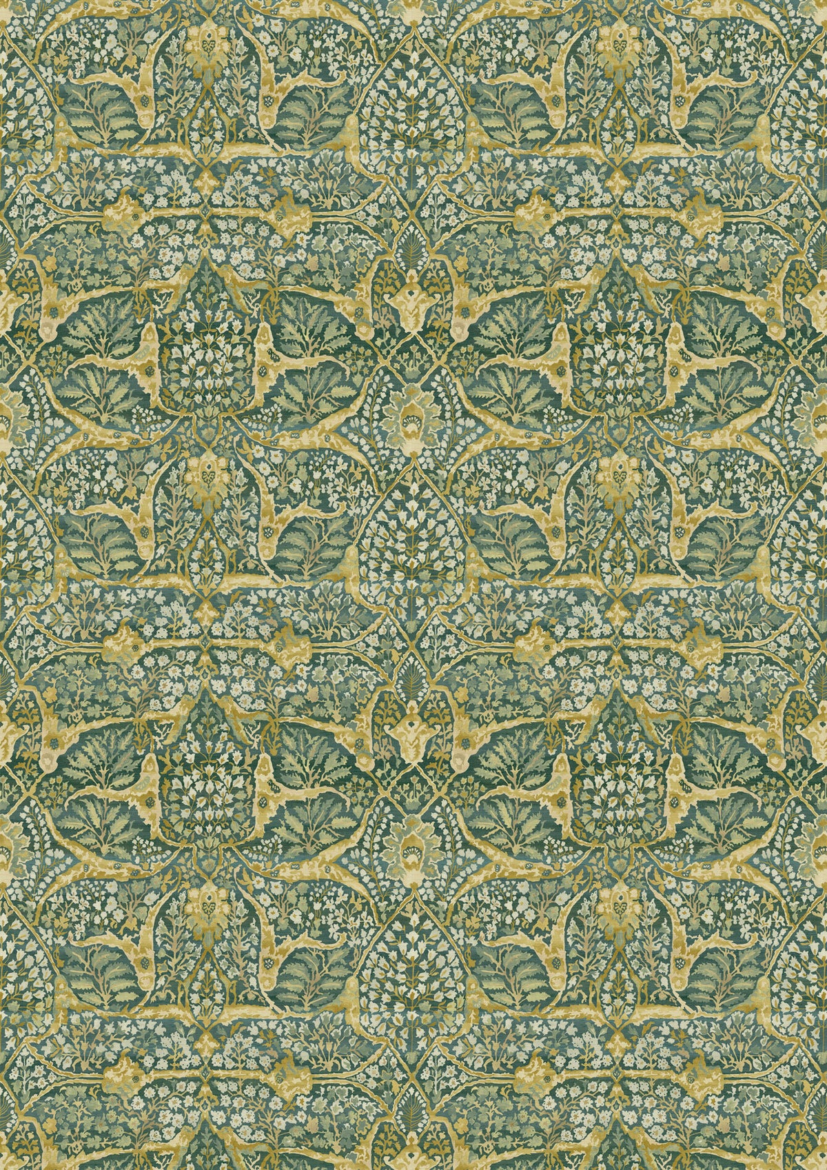 Alhambra Verdure – hel bredd — Lewis & Wood tyg