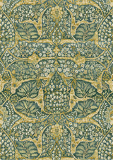Alhambra Verdure – närbild — Lewis & Wood tyg