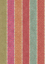 Asha Stripe Jaipur Spice – close-up — Lewis & Wood stof