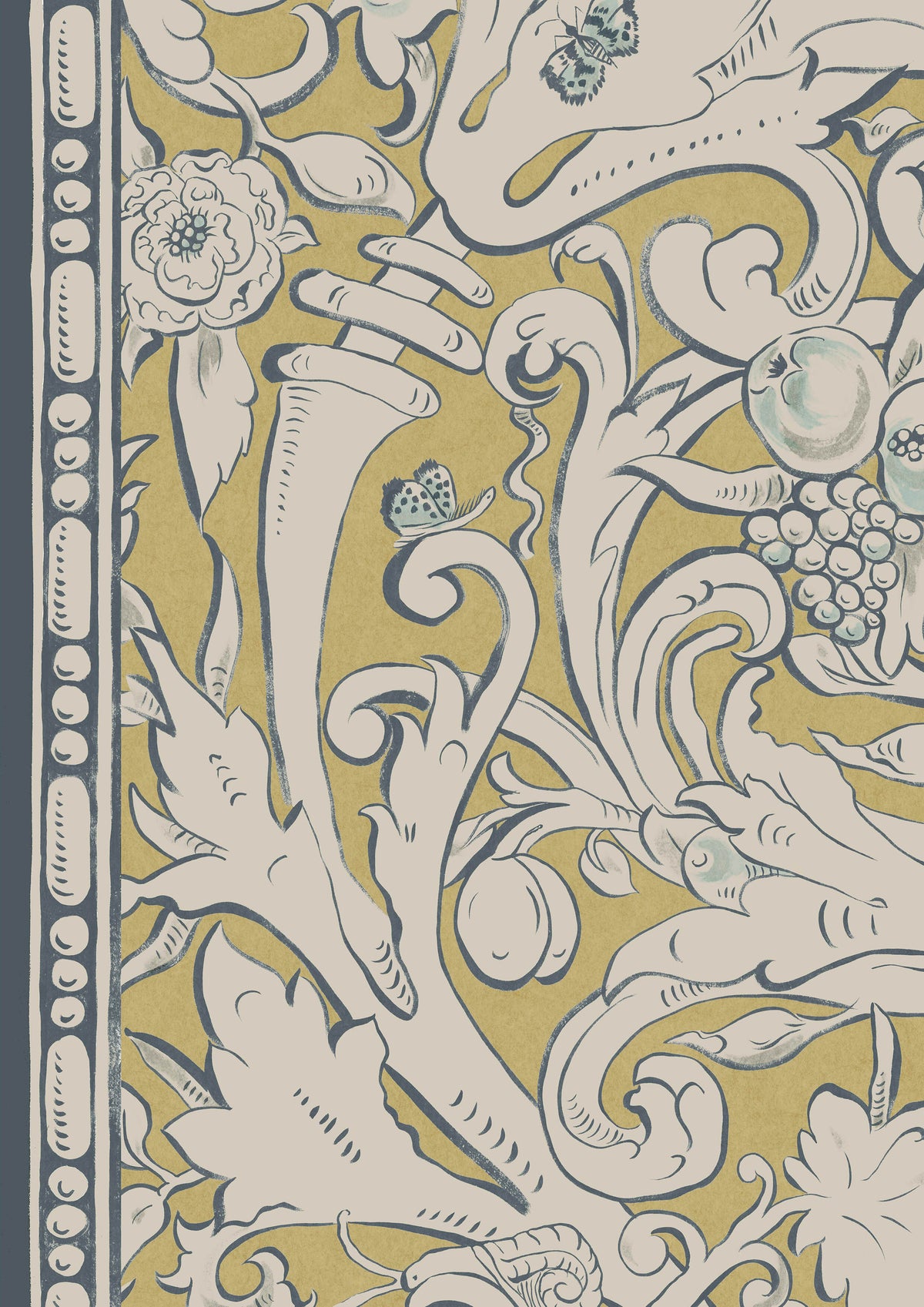 Bacchus Mead – close-up — Lewis & Wood stof