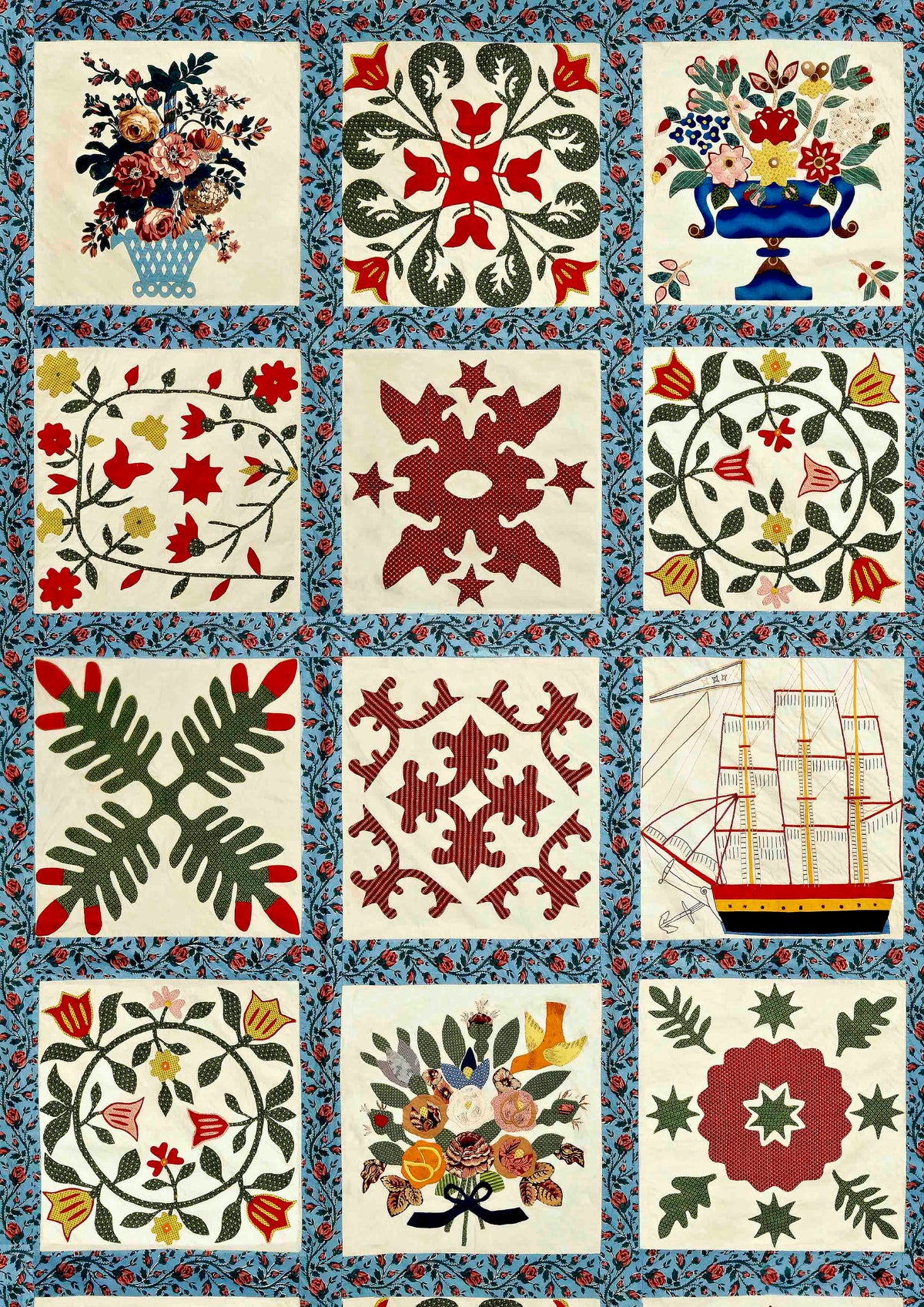 Baltimore Document – närbild — Lewis & Wood tapet