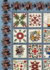 Baltimore Quilt Document – Nahaufnahme — Lewis & Wood Stoff