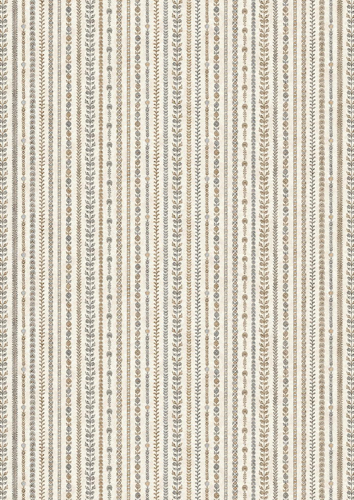 Bandana Black Ginger – volle breedte — Lewis & Wood stof