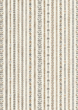 Bandana Black Ginger – close-up — Lewis & Wood stof