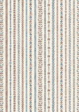Bandana Blue Almond – close-up — Lewis & Wood stof