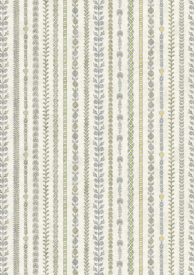 Bandana Citrus – close-up — Lewis & Wood stof