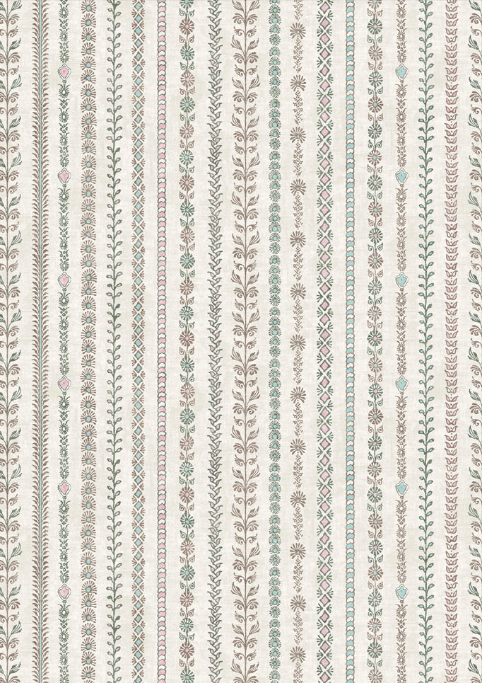 Bandana Sherbet – close-up — Lewis & Wood stof