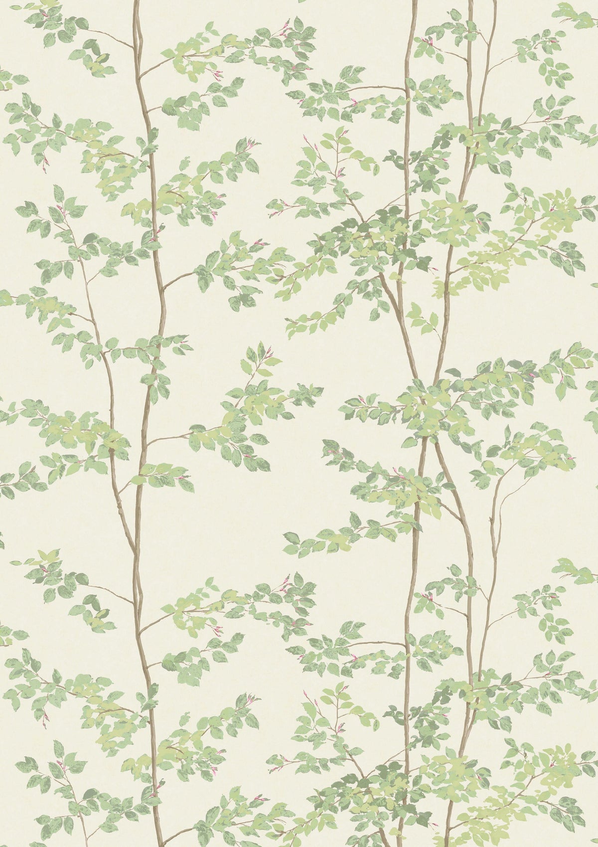 Beech Document Green – volle breedte — Lewis & Wood stof