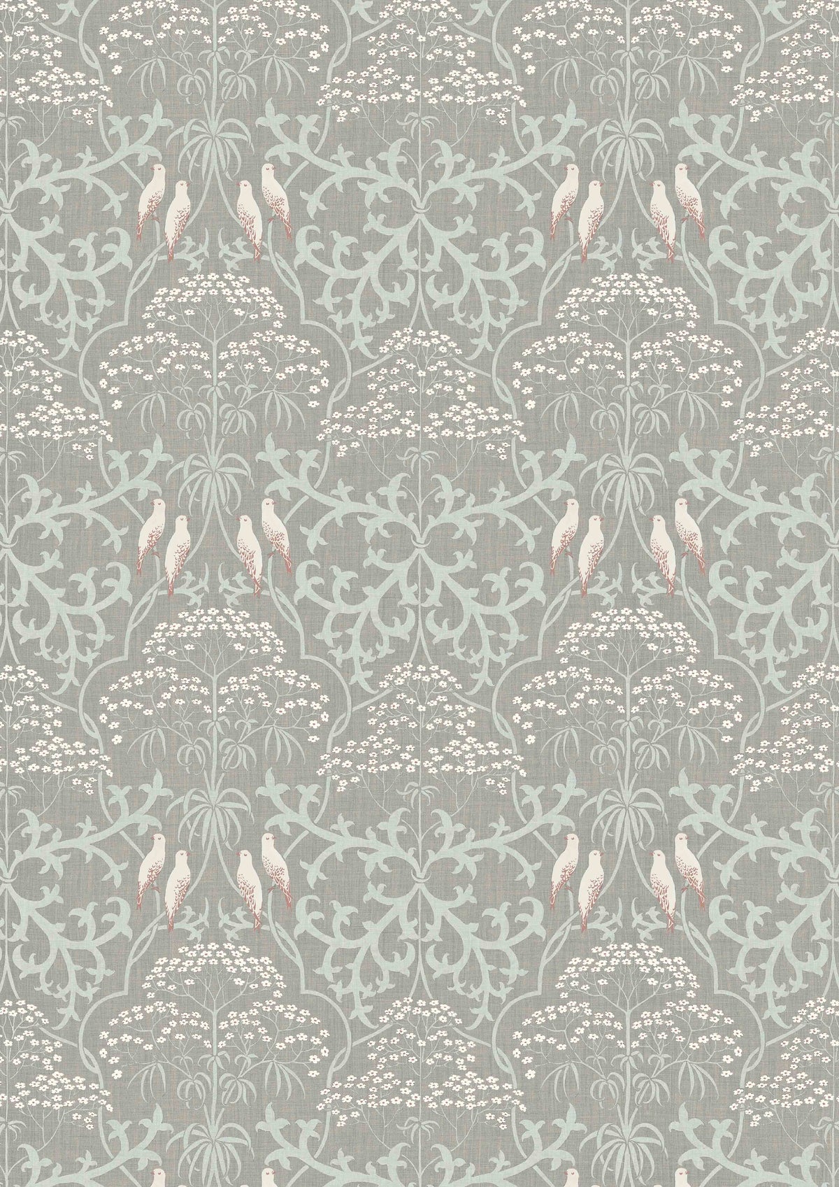 Bella Sugar Almond – volle breedte — Lewis & Wood behang
