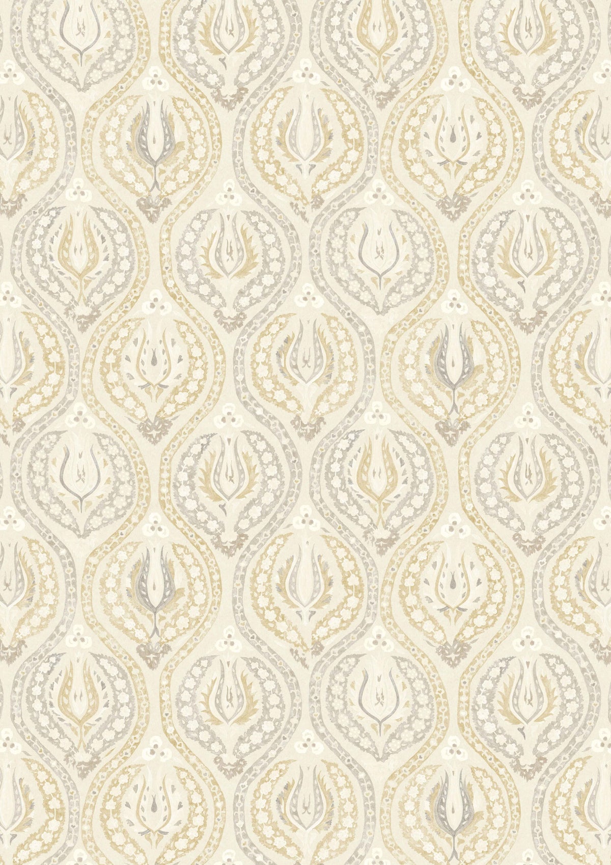 Benaki Beige Biscuit – volle Breite — Lewis & Wood Tapete