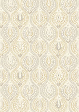 Benaki Beige Biscuit – volle Breite — Lewis & Wood Tapete