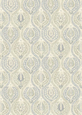 Benaki Green Slate – volle Breite — Lewis & Wood Tapete
