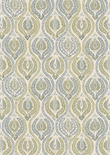 Benaki Lavender Green – volle Breite — Lewis & Wood Stoff