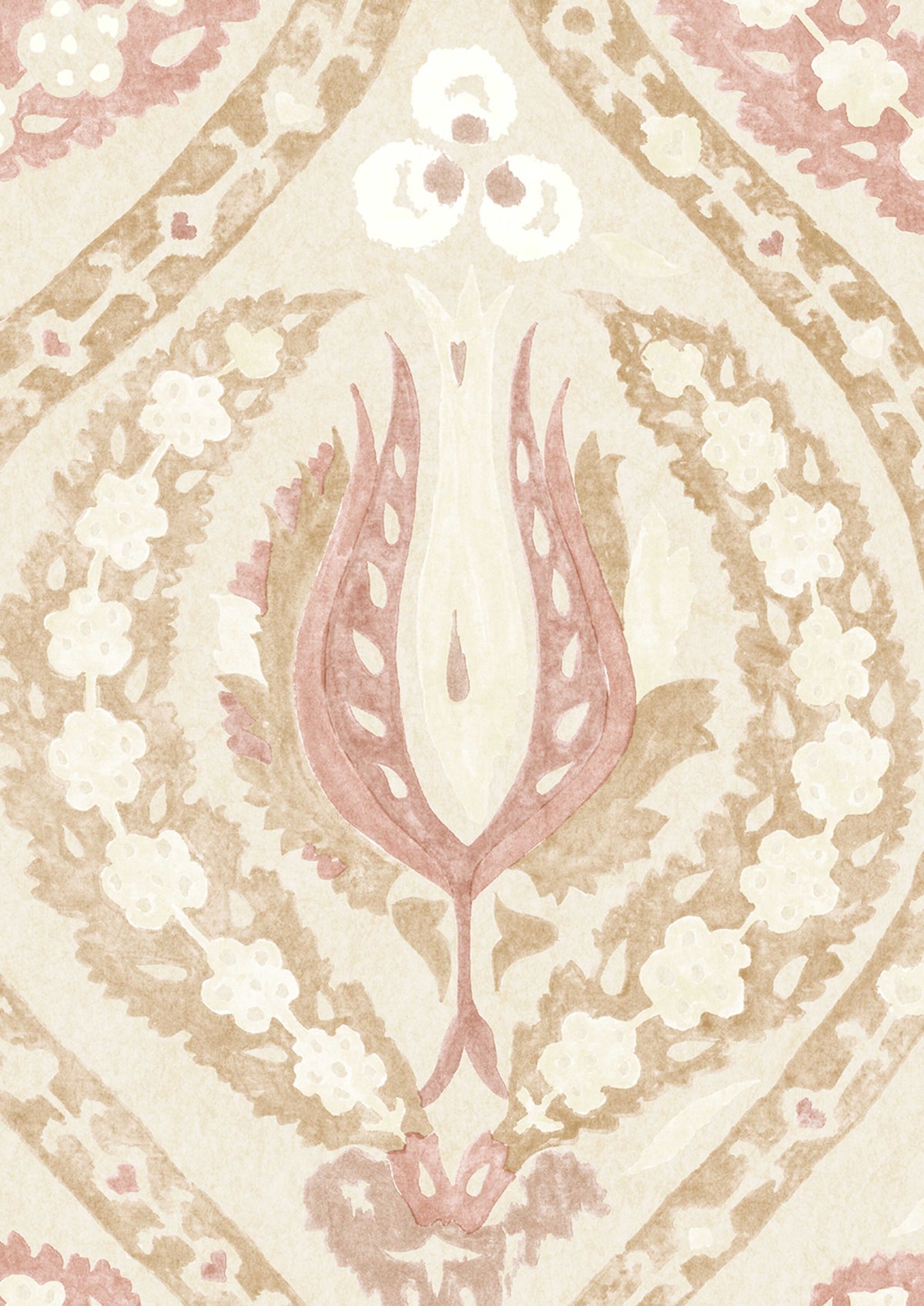 Benaki Pink Cocoa — Lewis & Wood Tapete
