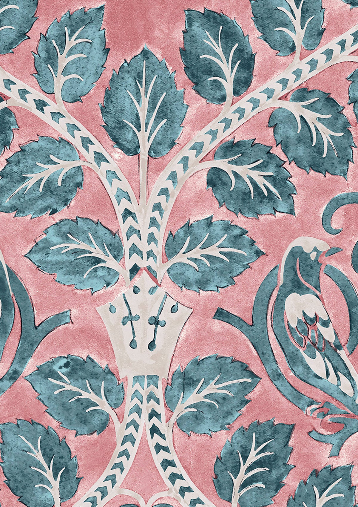 Berry Brothers Raspberry — Lewis & Wood behang