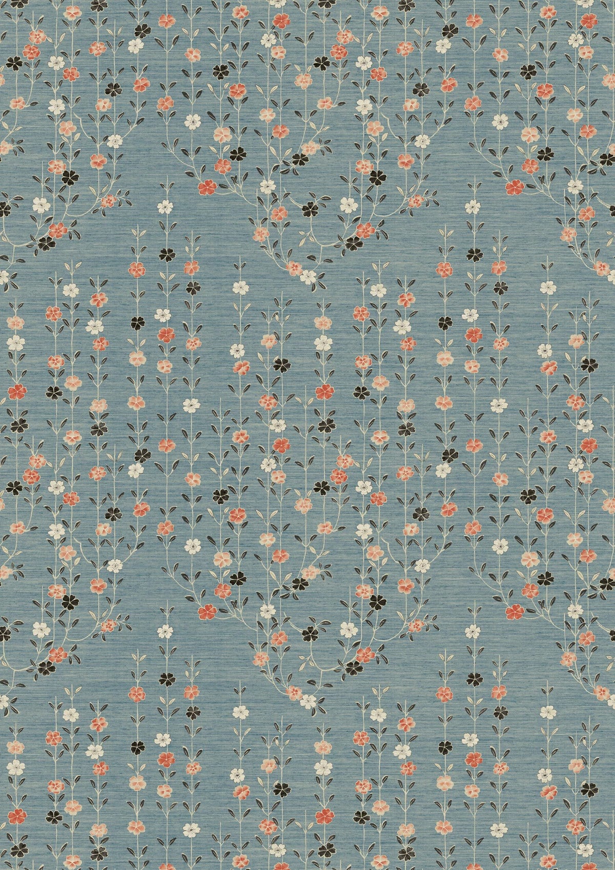 Blossom Coral Sea – volle Breite — Lewis & Wood Stoff