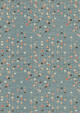 Blossom Coral Sea – volle Breite — Lewis & Wood Stoff