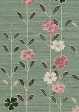 Blossom Peony Jade — Lewis & Wood behang