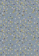 Blossom Saffron Sky – volle Breite — Lewis & Wood Stoff