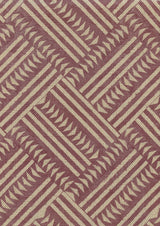 Checkerbox Pomegranate — Lewis & Wood stof
