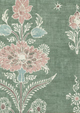 Citadel Green Glaze — Lewis & Wood stof