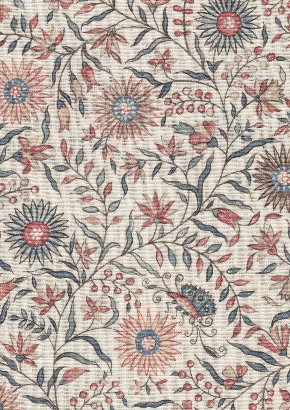 Daisy Chintz Document — Lewis & Wood fabric