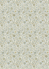 Daisy Chintz Quince – close-up — Lewis & Wood fabric